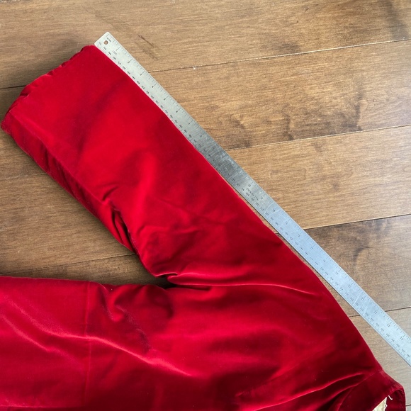 Vintage Opera Coat Cloak Red Velvet - Picture 8 of 12